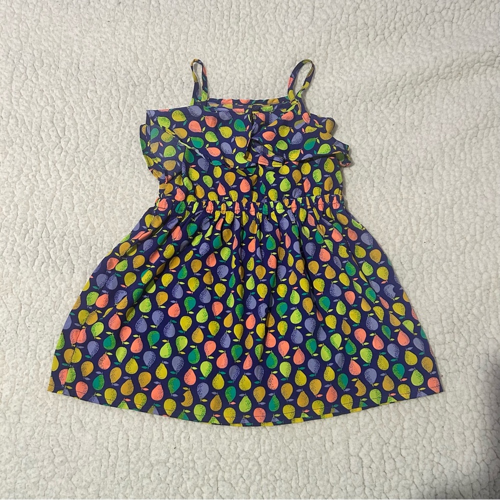 Colorful Pear Print Dress - Picture 4 of 10
